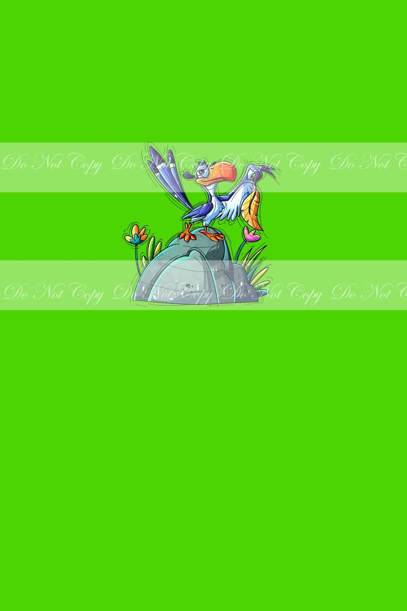 Preorder R51 -King Of The Jungle (Child, Big kids, Adults) Red-Billed Hornbill