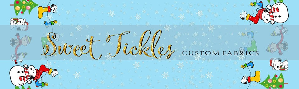 Snoopy Christmas Border Print