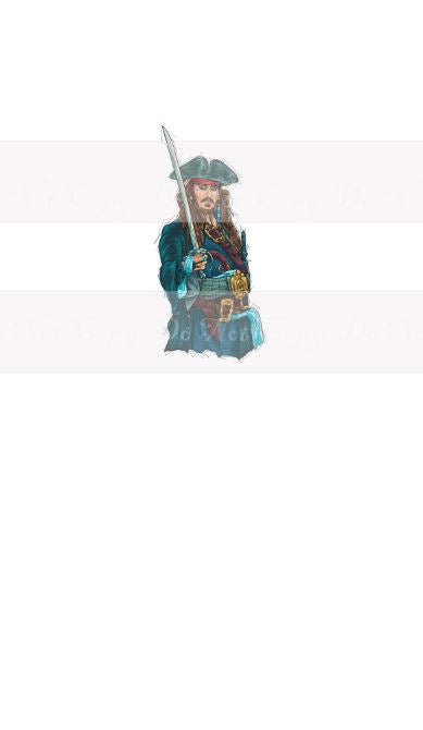 Preorder R38 - Pirates -Pirate 1- White Panel(Child, Big kids, Adults)