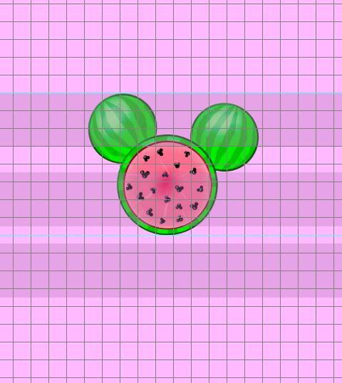 Preorder R34-Mouse Melon-Panel 2 (Child, Big kids, Adults)