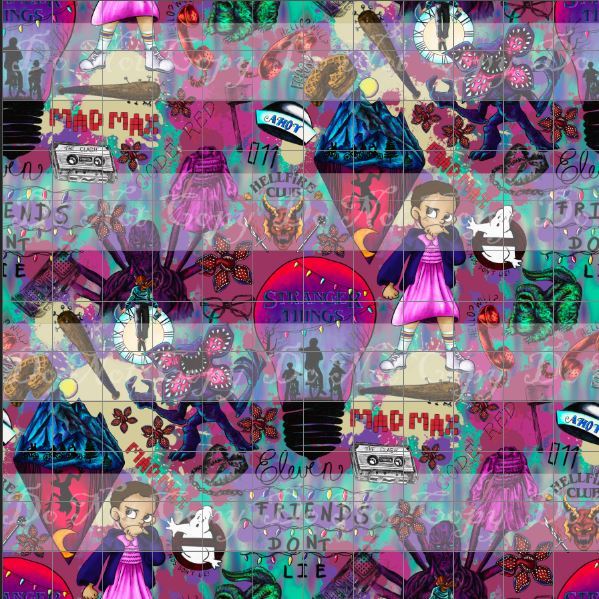 Preorder R39 - Stranger Things-Regular Scale- Colorful