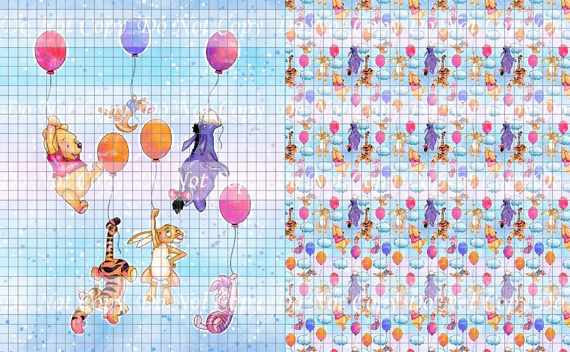 Preorder R34- Floating Away- Child/ Toddler Blanket Topper-Group