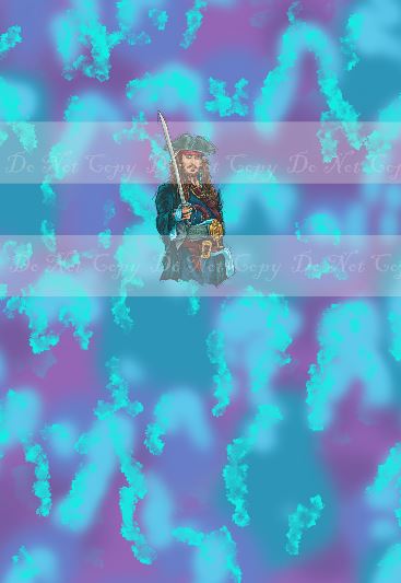 Preorder R38 - Pirates -Pirate 1- Purple Panel(Child, Big kids, Adults)