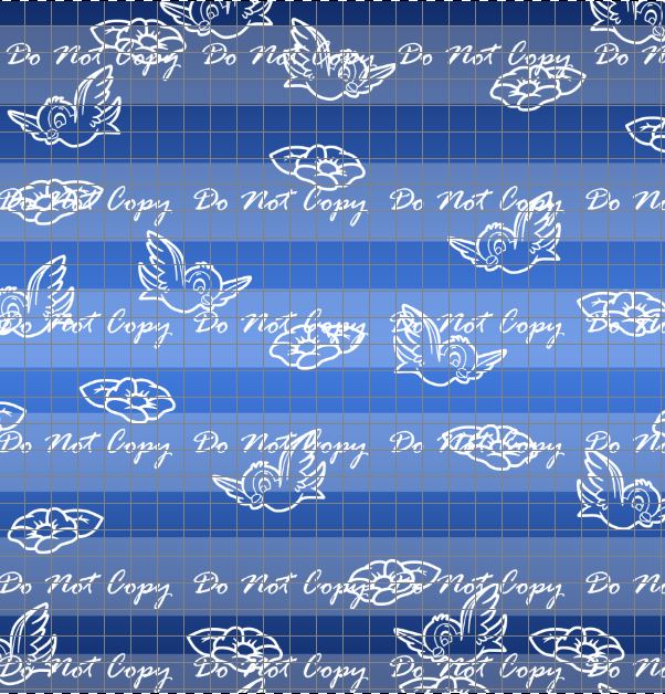 Retail Forbidden Apple- Blue Birds Coordinate