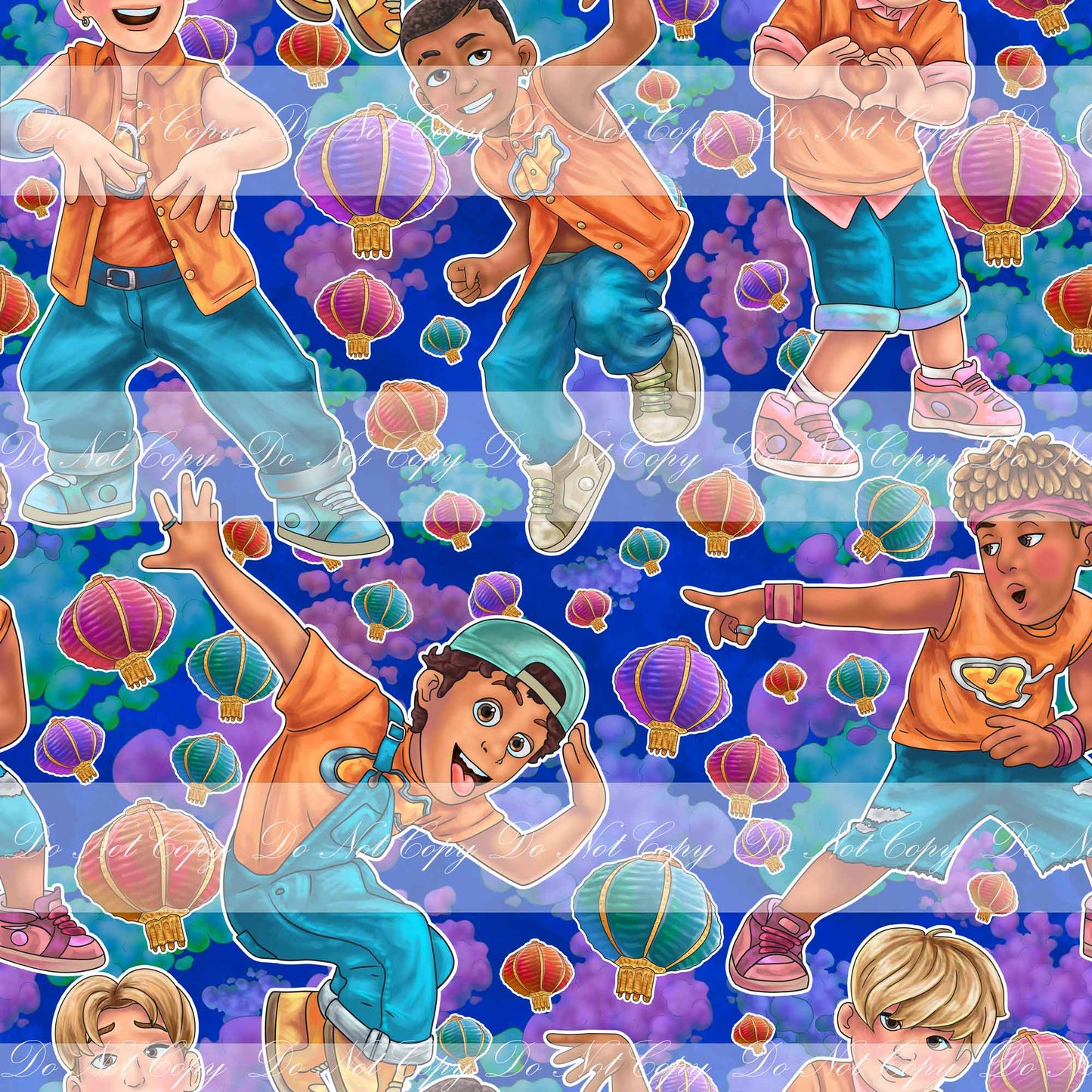 Preorder R35 - Blooming Panda- Boy Town- Blue- Regular Scale