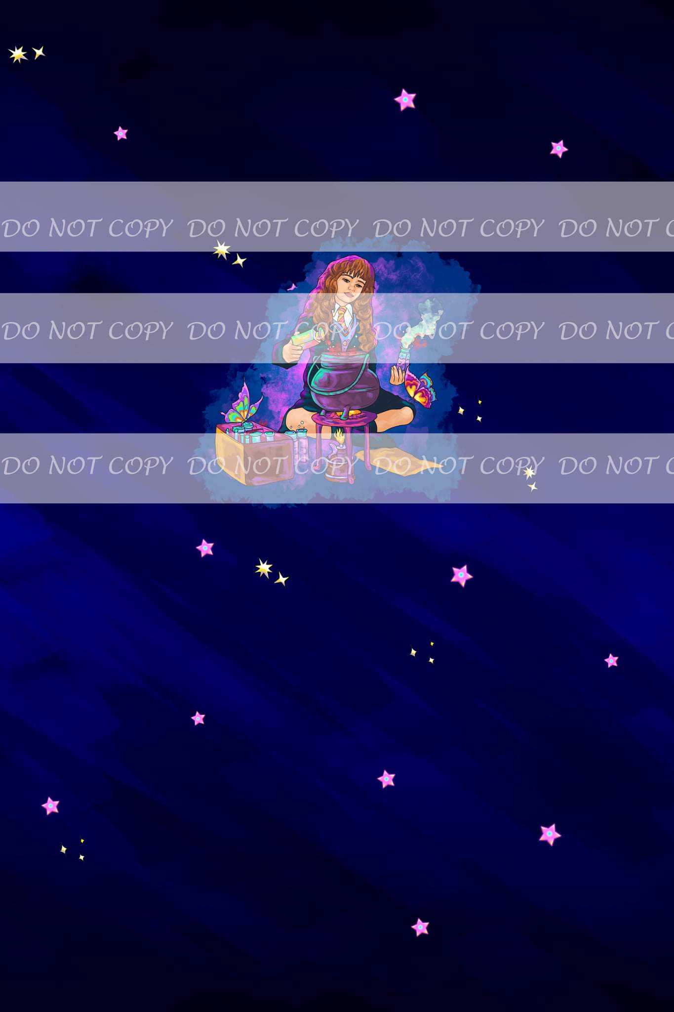 PREORDER R28- Sweet Magic- Wingardium Leviosa- Panels (Blue)