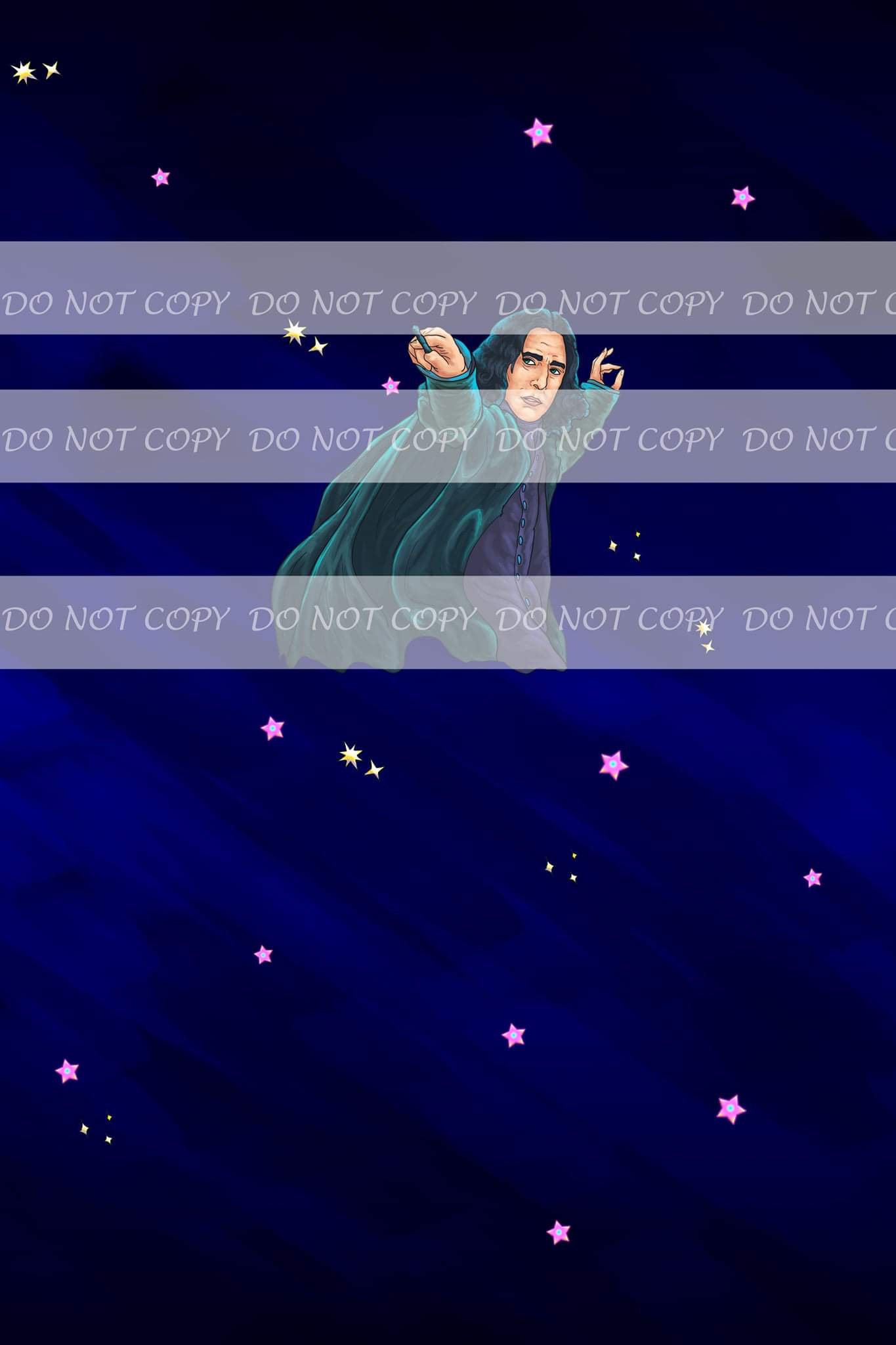 PREORDER R28- Sweet Magic- Snape- Panels (Blue)