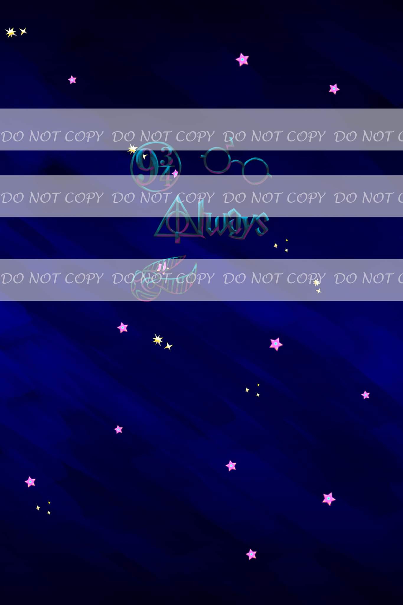 PREORDER R28- Sweet Magic- Symbols- Panels (Blue)