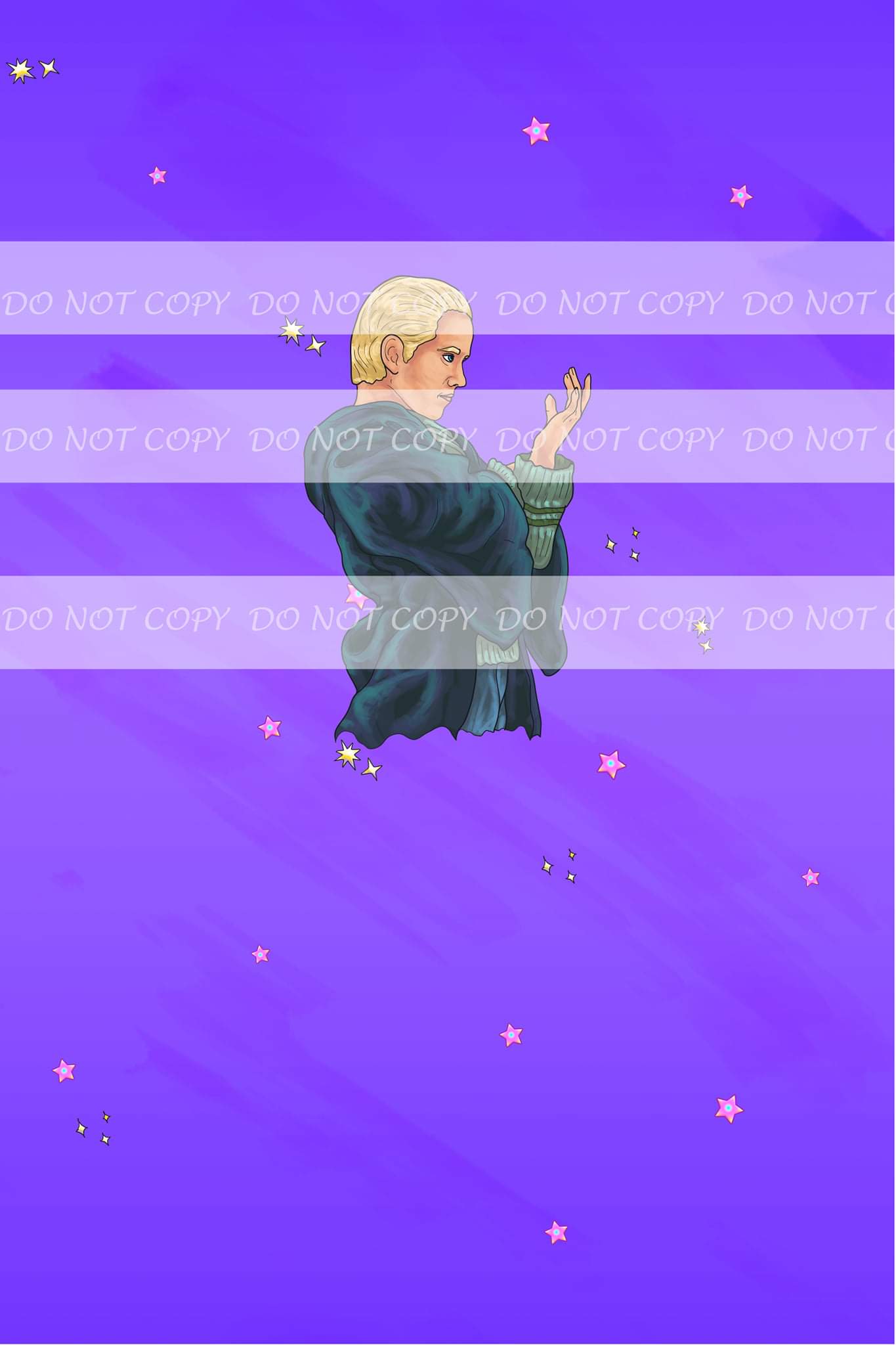 PREORDER R28- Sweet Magic- Draco- Panels (Purple)