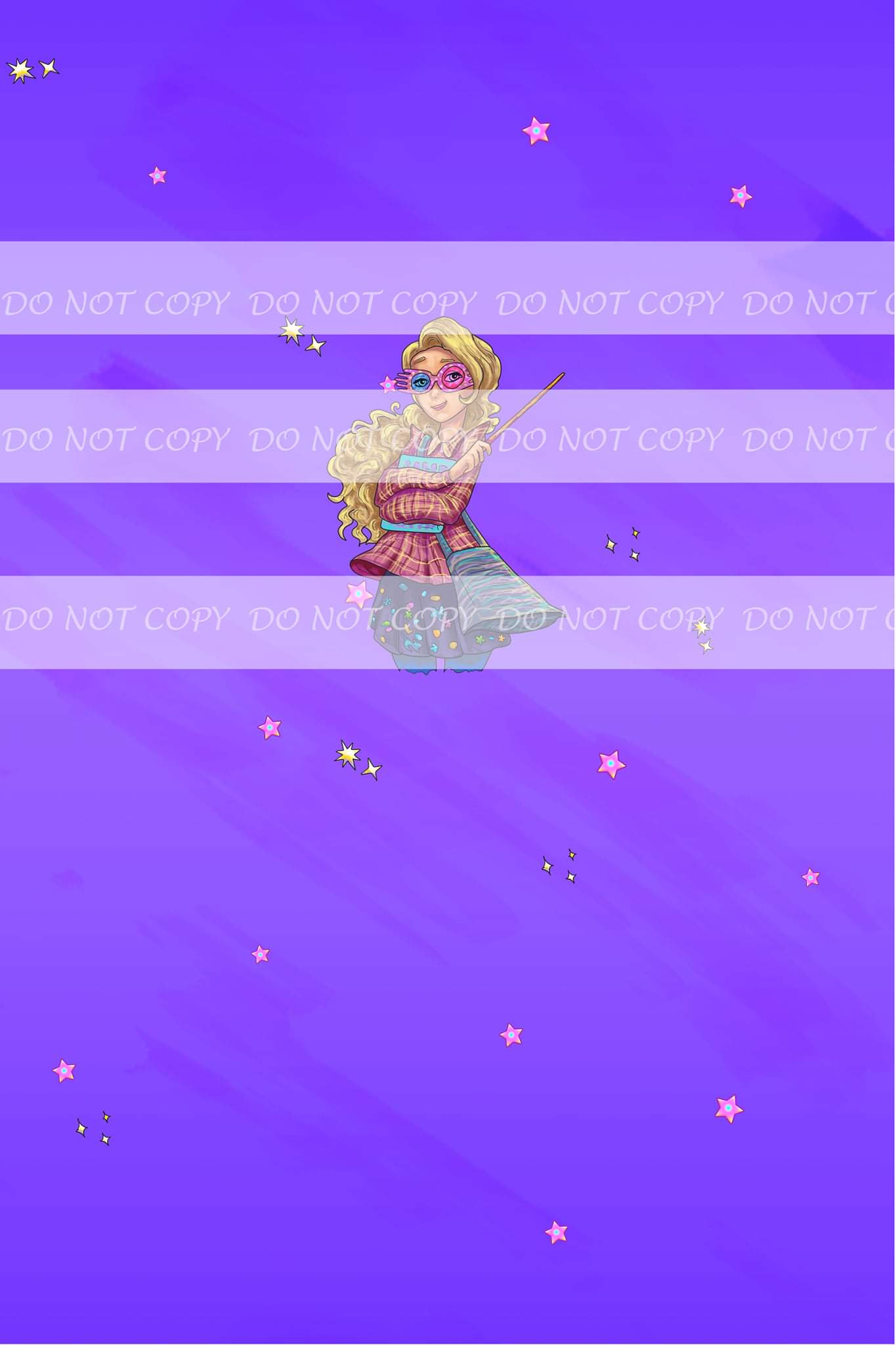 PREORDER R28- Sweet Magic- Girl with Glasses (Purple)