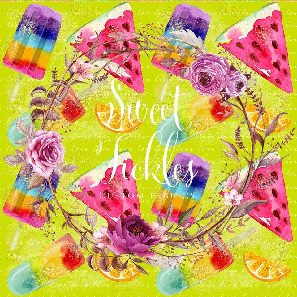 Retail Summer Treats Watermelon and popsicles