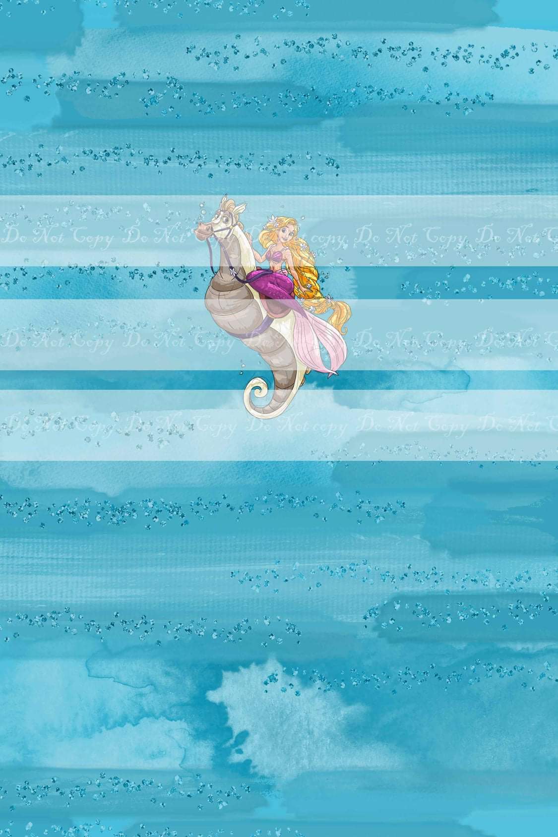 Preorder R33- Mermagical- Rapunzie (Child, Big kids, Adults)