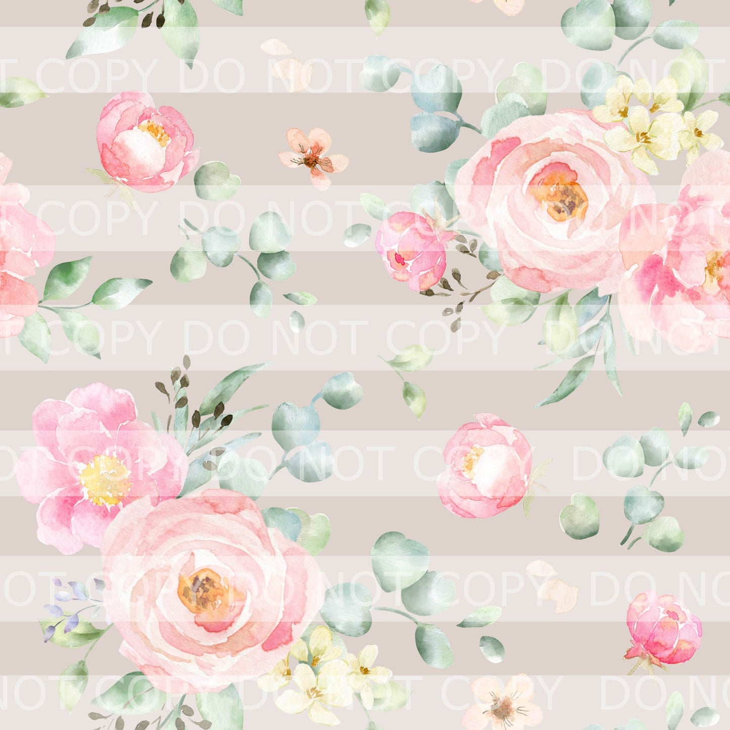 Preorder R31 Can You Smell Spring-Dove Floral- VINYL/FAUX LEATHER 18"X54"