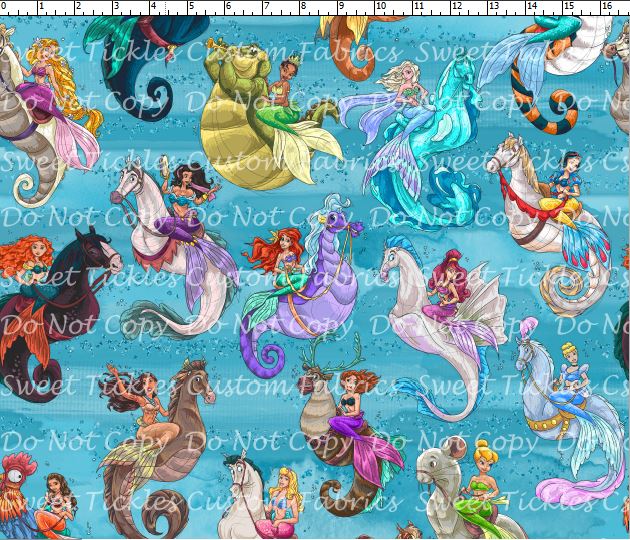 Preorder R33- Mermagical Main Print - Regular Scale