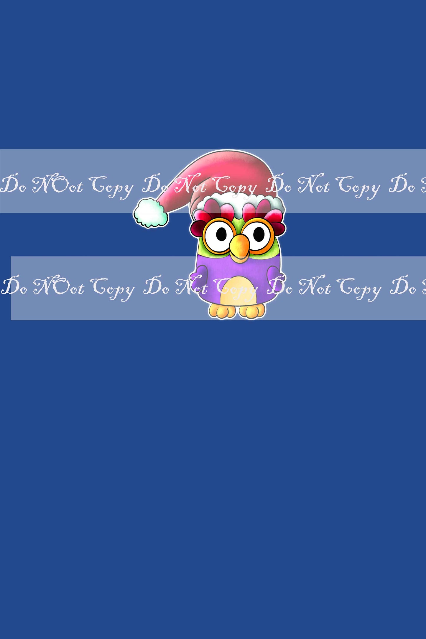 Special Preorder R41 - Owl Panels (Child, Big kids, Adults) Blue