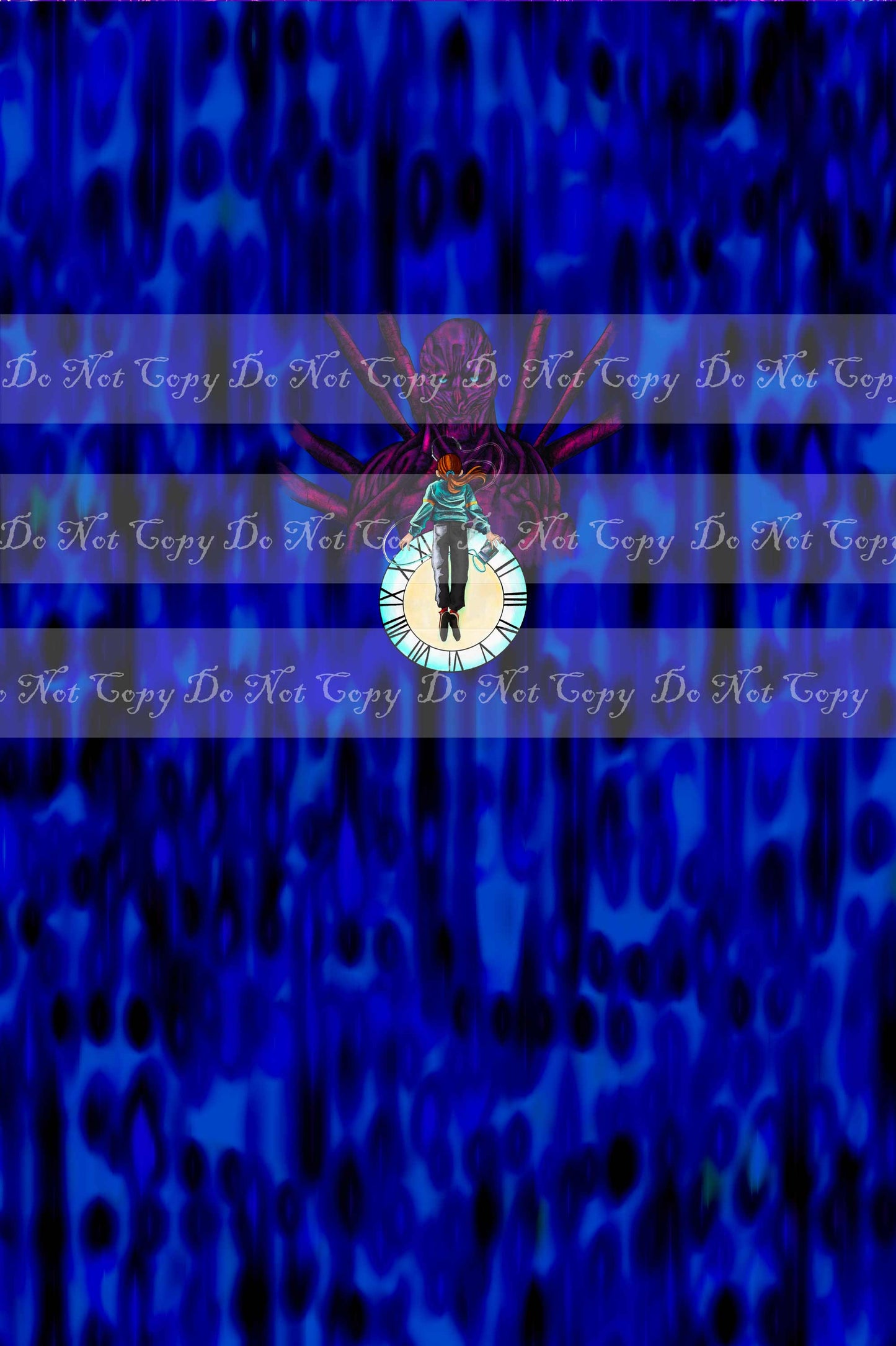 Preorder R39 - Stranger Things- One and Girl- Blue(Child, Big kids, Adults)