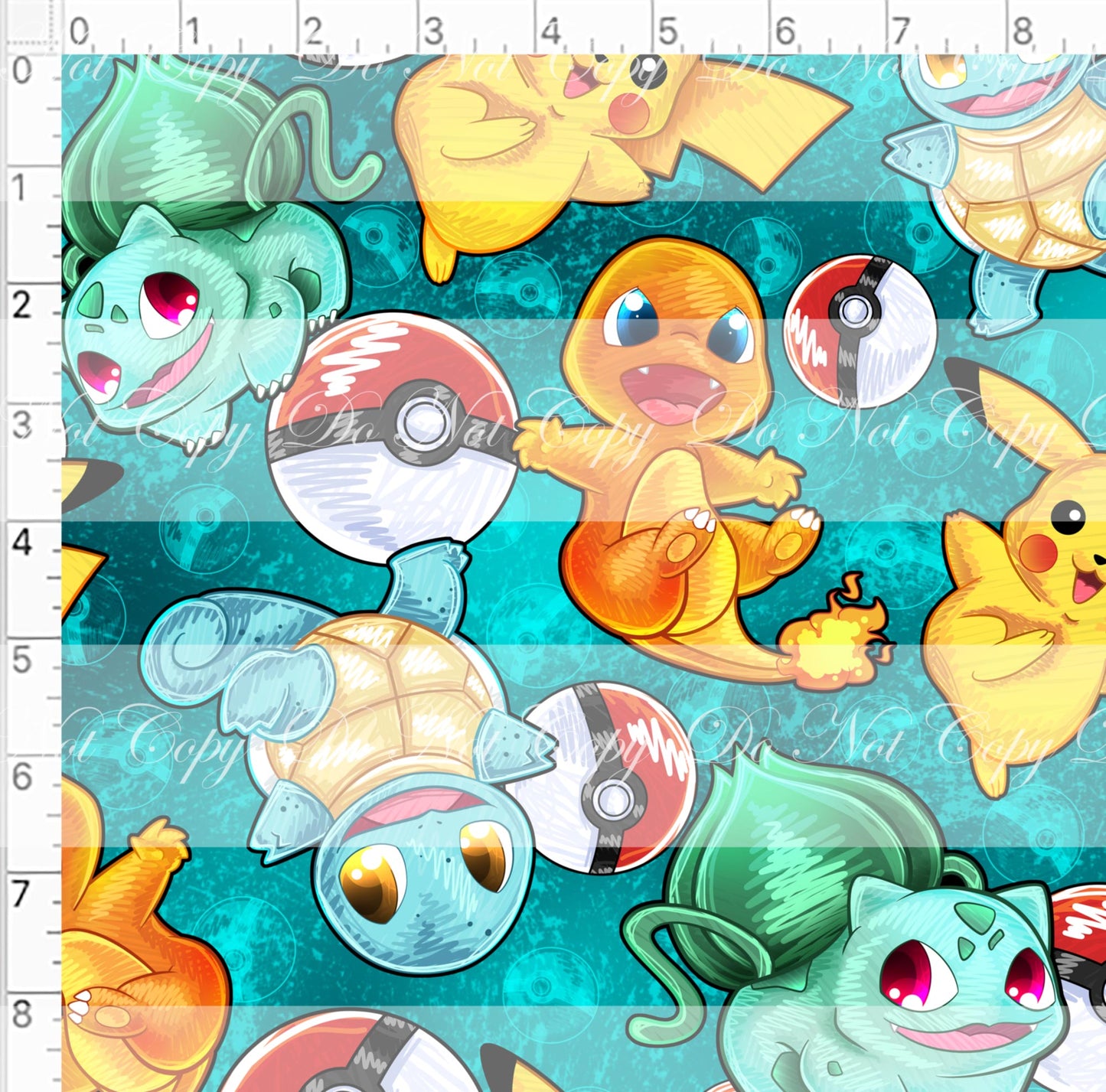 Preorder R50- Critter Friends- Main Print Regular Scale (Green)