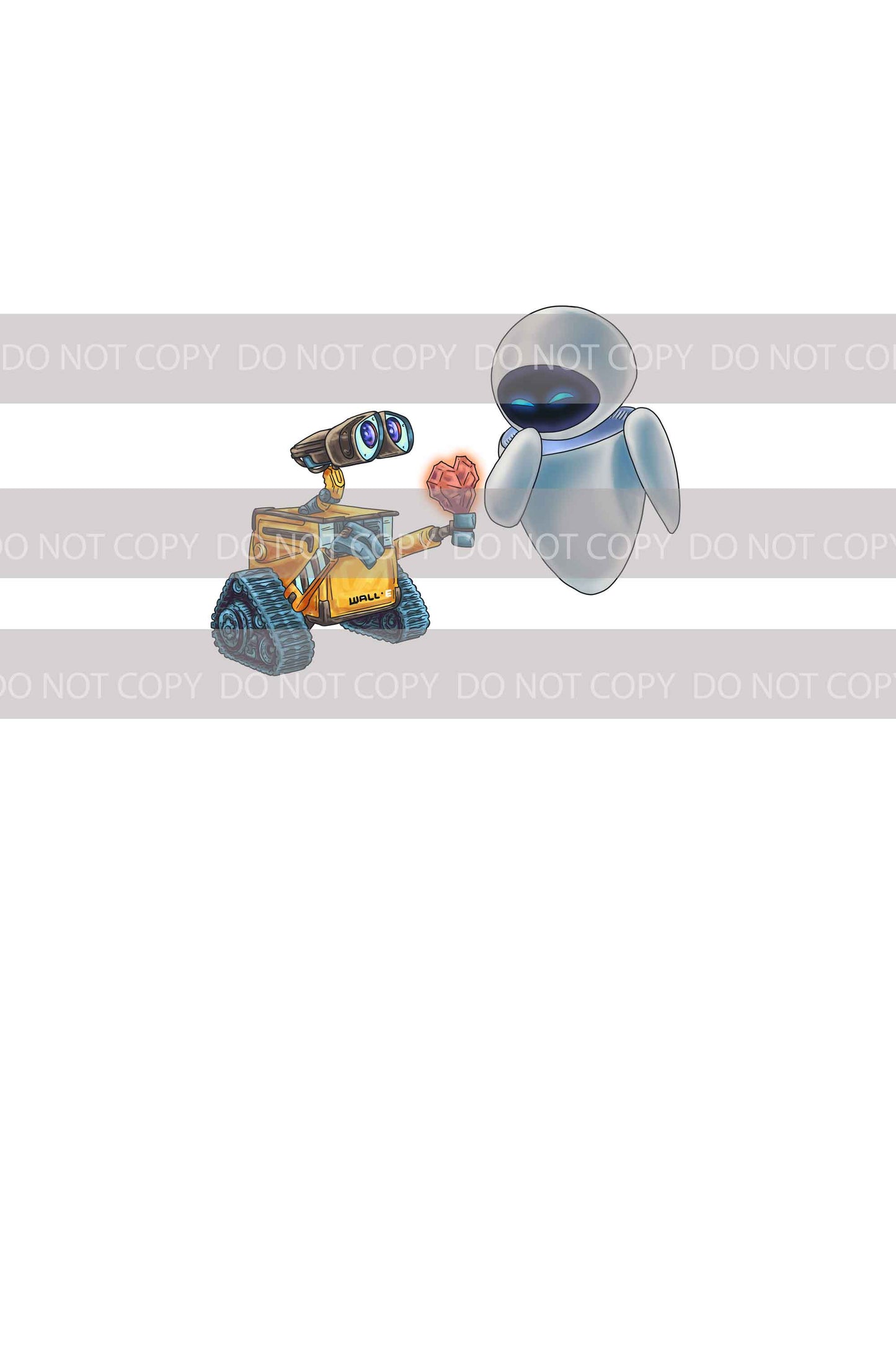 PREORDER R30- Once Upon a Love-Robot panels- White(Child, Big kids, Adults)