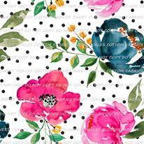 Retail -Fantasy Floral -Peony, Poppies and Dots