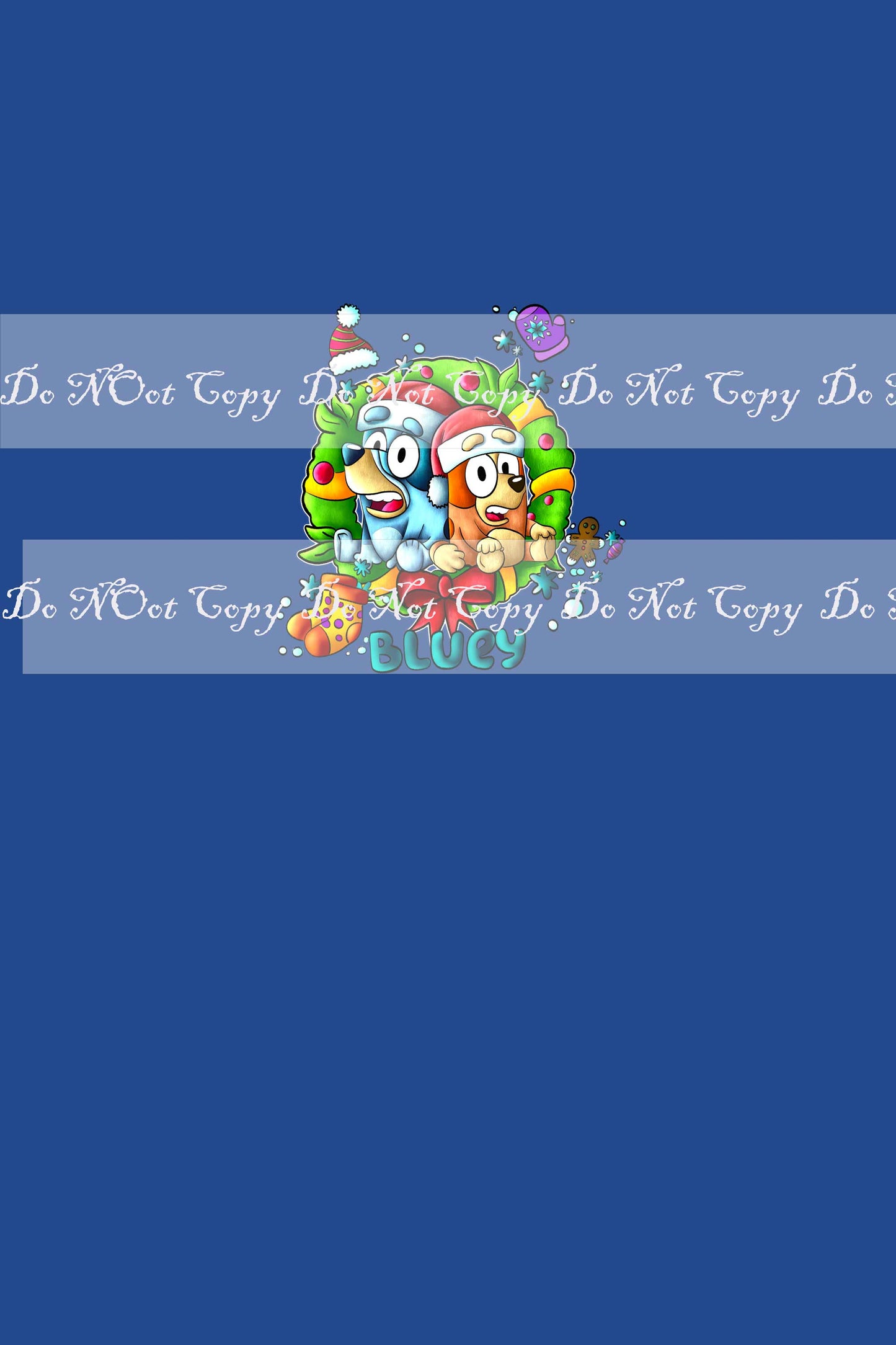 Special Preorder R41 - Wreath Panels (Child, Big kids, Adults) Blue