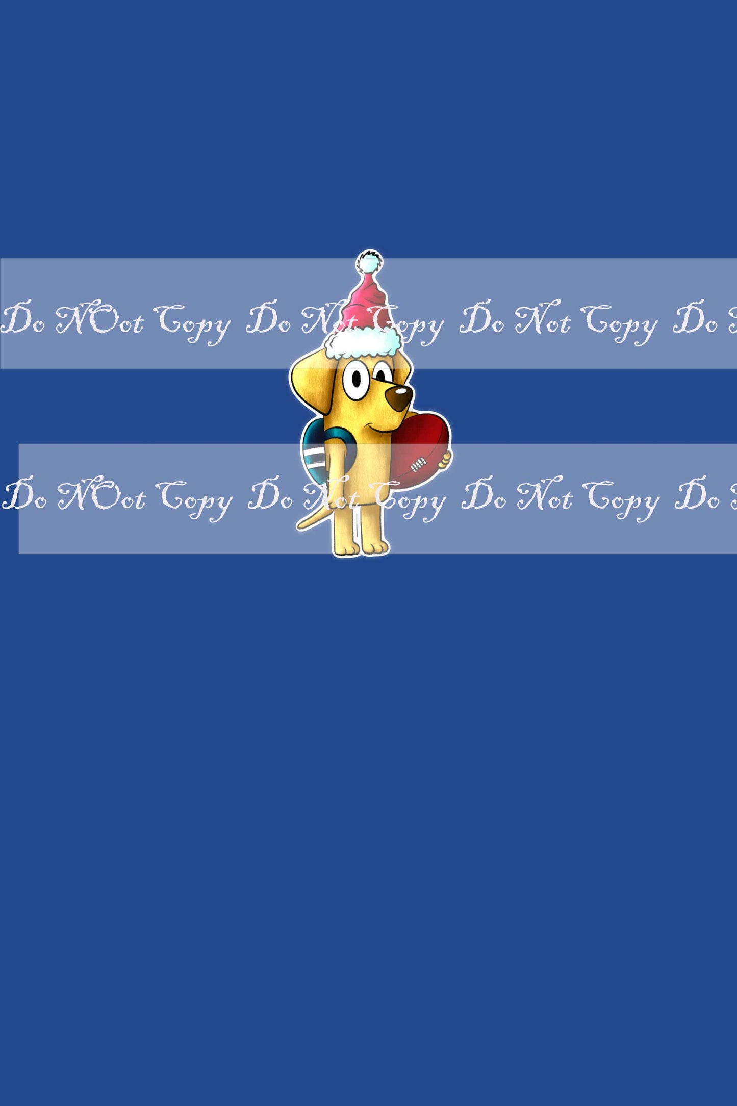 Special Preorder R41 - Yellow Dog Panels (Child, Big kids, Adults) Blue