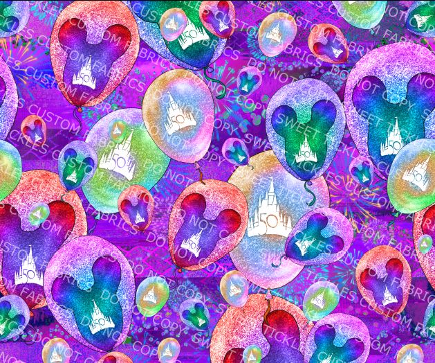 Retail 50TH Celebration-Main Print - Purple Balloons