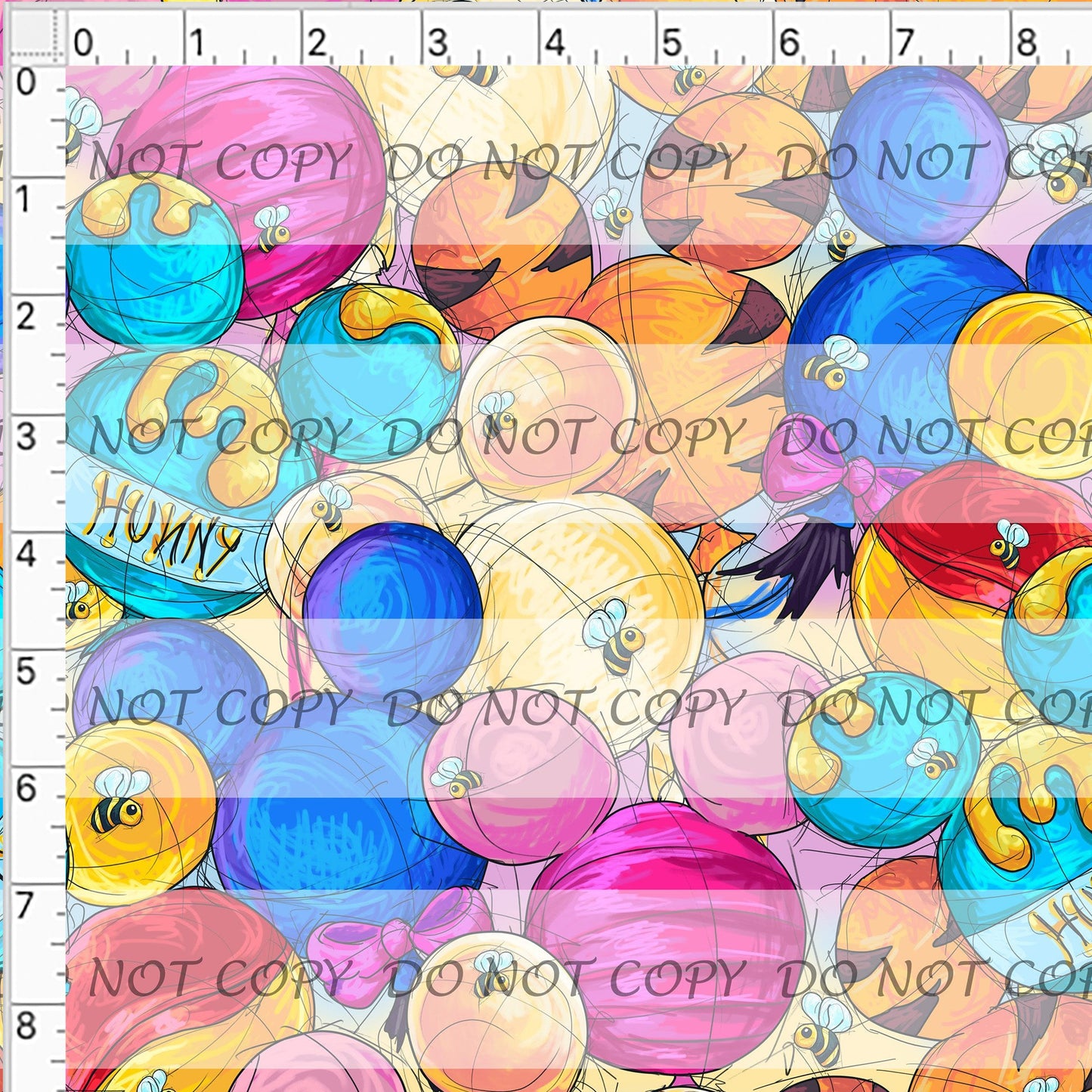 Preorder R38 Rerun-Magic Bear-Balloons Coordinate- Regular Scale