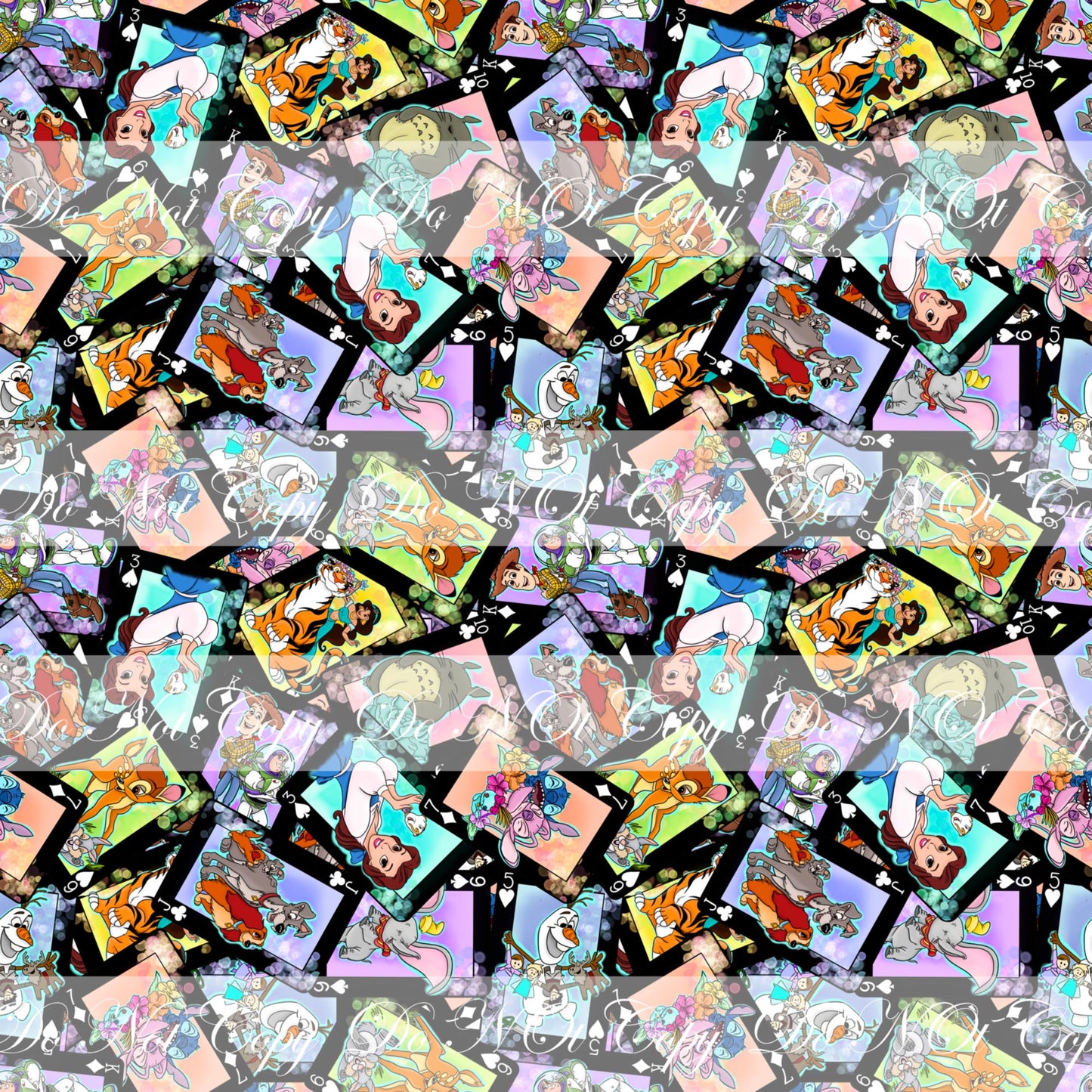 Preorder R51- The Deck- Main Print Tossed- Large Scale (Black)