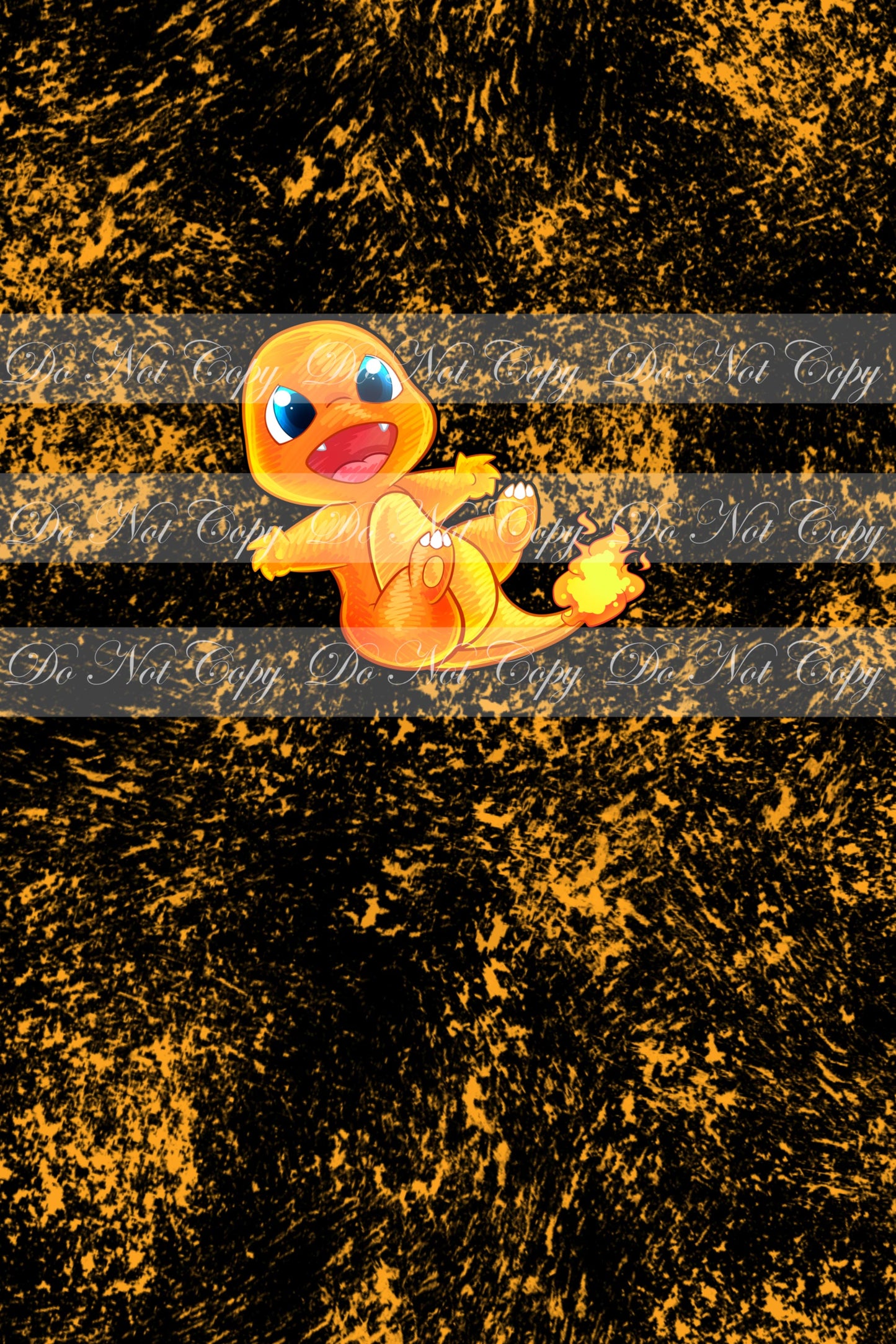 Preorder R50 Pocket Monster - Orange Fire Critter (Child, Big kids, Adults) (Fire)