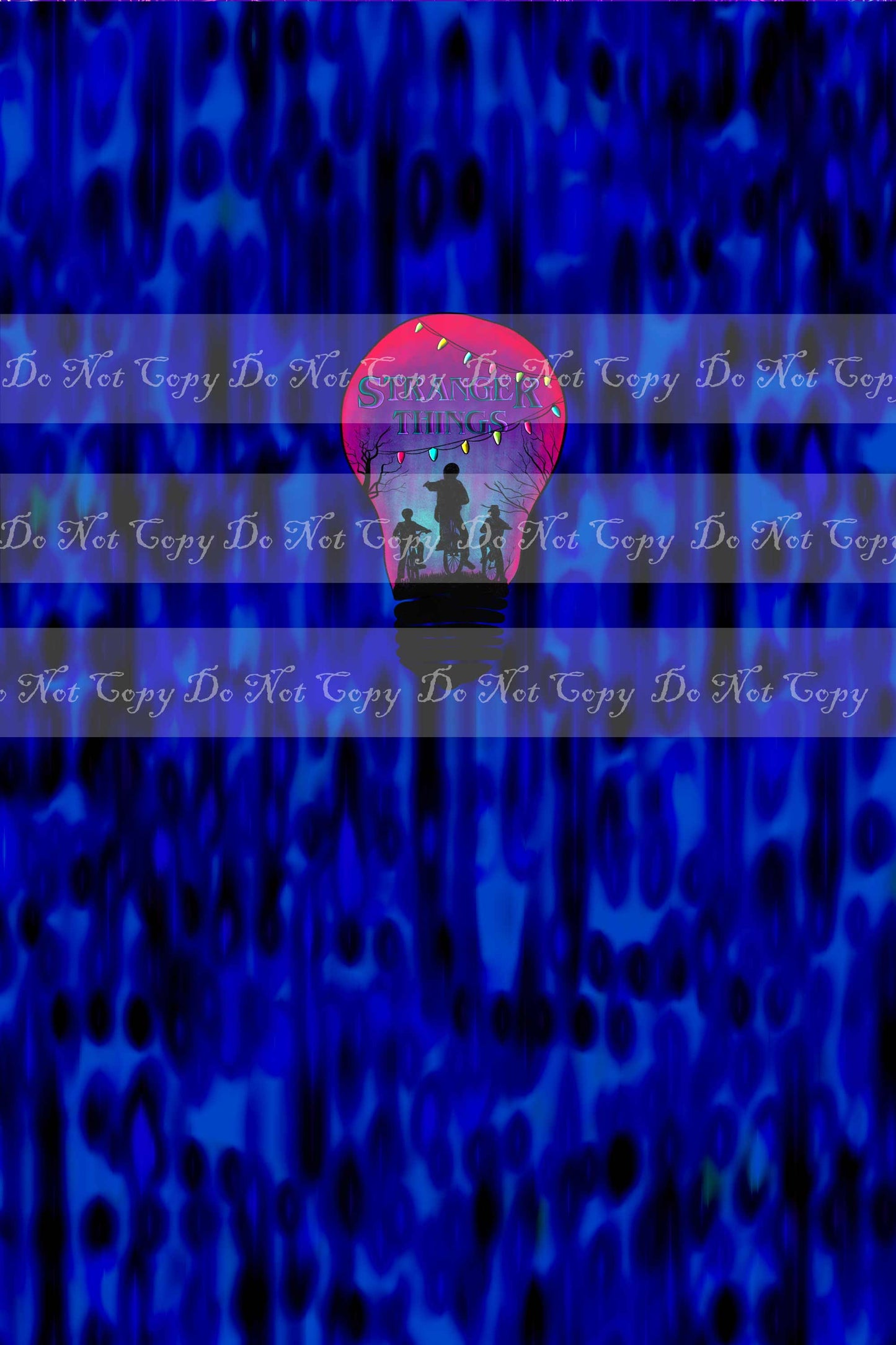 Preorder R39 - Stranger Things- Friends- Blue(Child, Big kids, Adults)