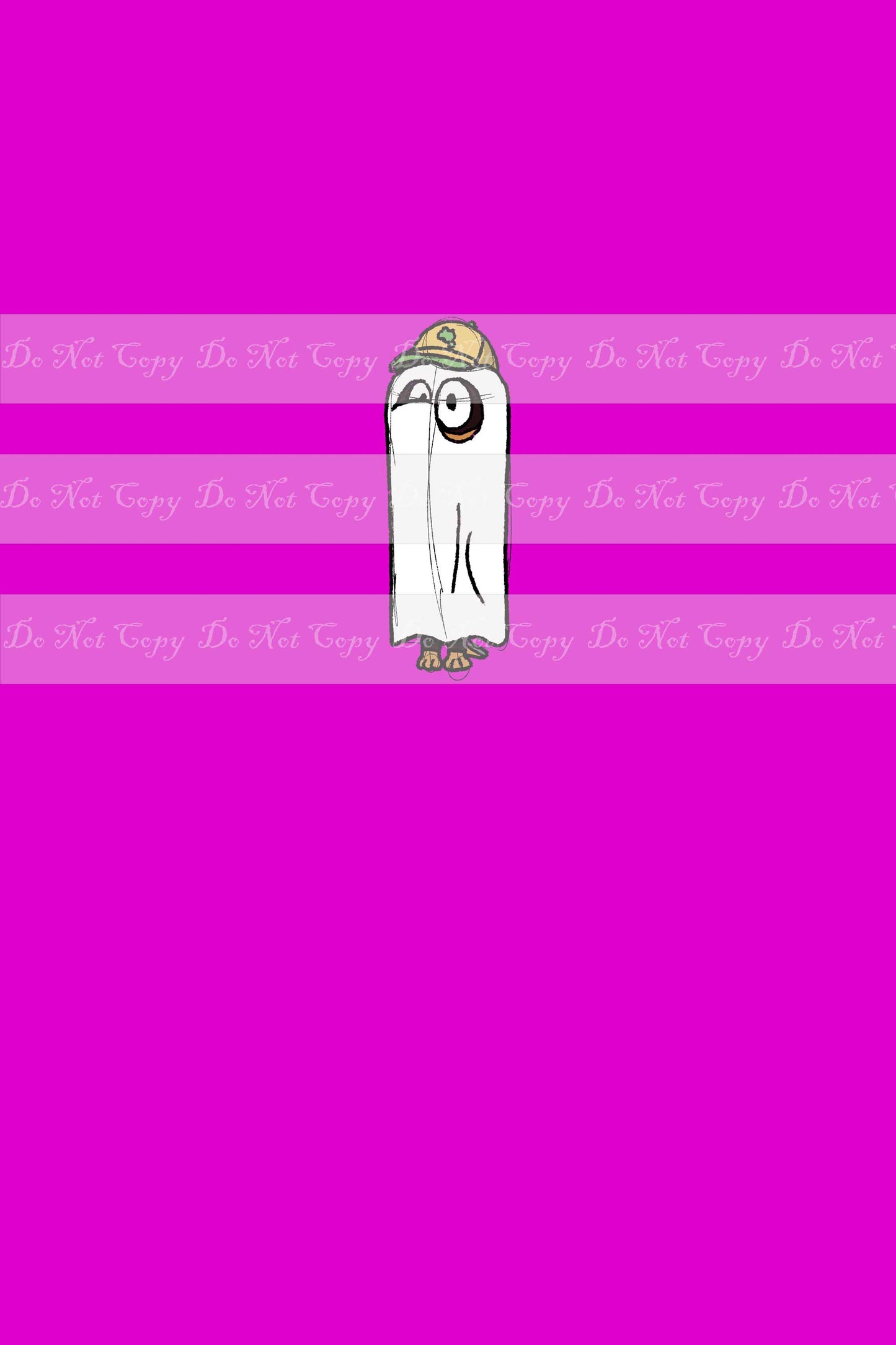 Preorder R39 - Heelerween- Ghost Panel- Pink(Child, Big kids, Adults)