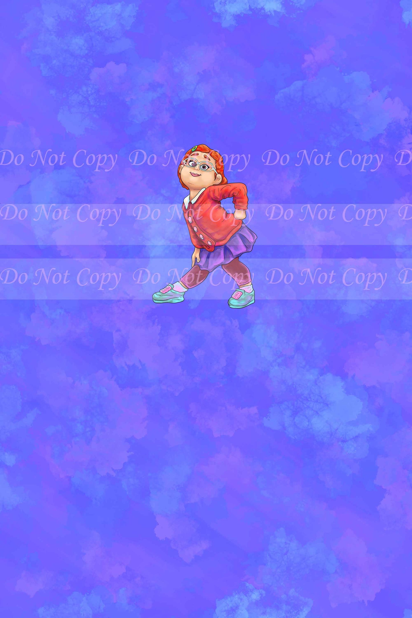 Retail Blooming Panda- Girl Panel (Child, Big kids, Adults)