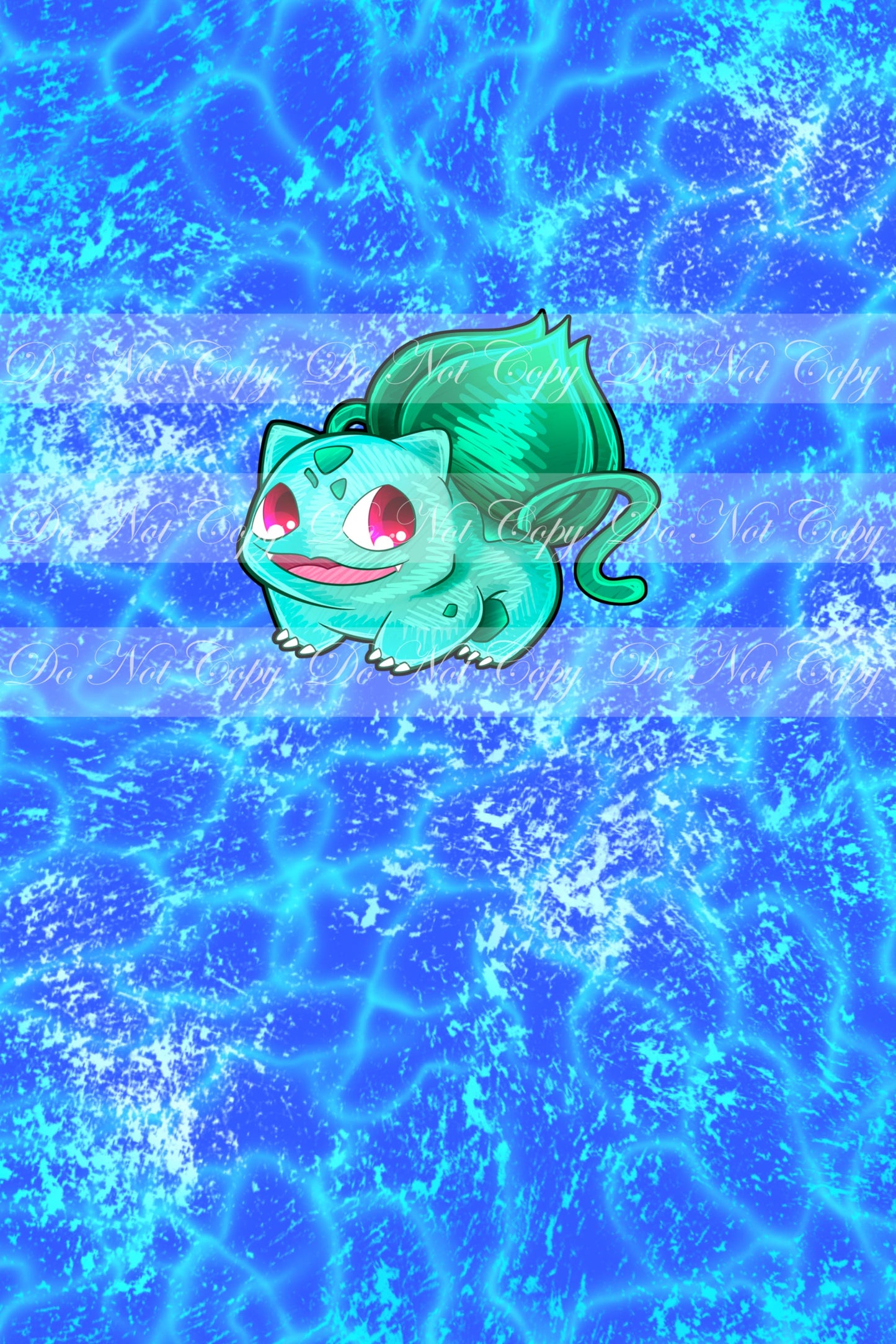 Preorder R50 Pocket Monster - Green Critter (Child, Big kids, Adults) Blue)