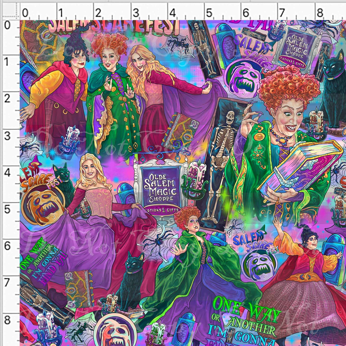 Preorder R36 - Three Sisters Main Print- Regular Scale