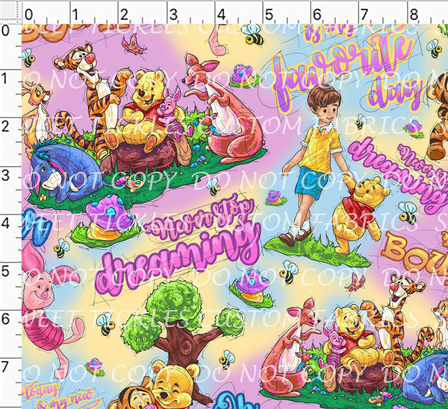 Preorder R38 Rerun-Magic Bear Main Print- Multicolor- Regular Scale