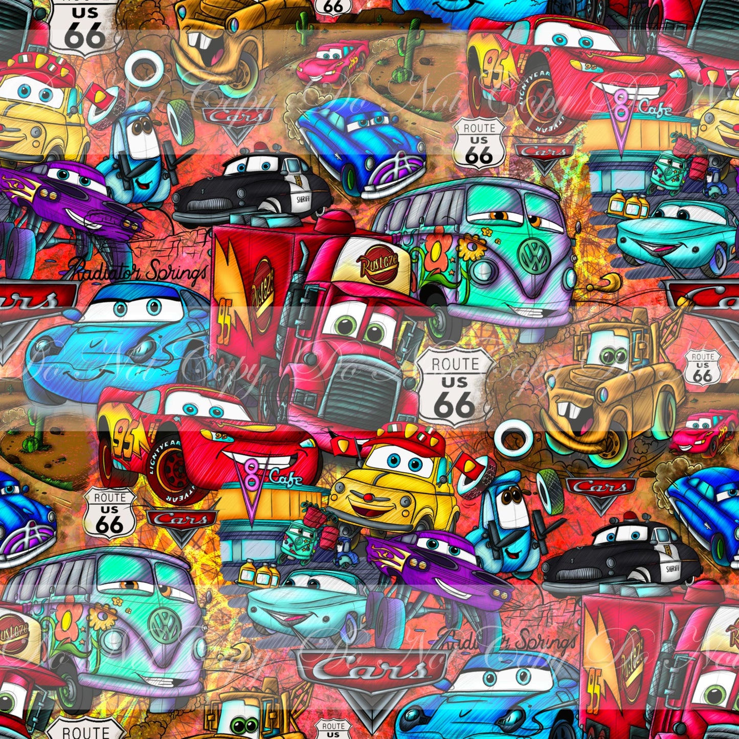 Preorder R50- Radiator- Main Print Bright