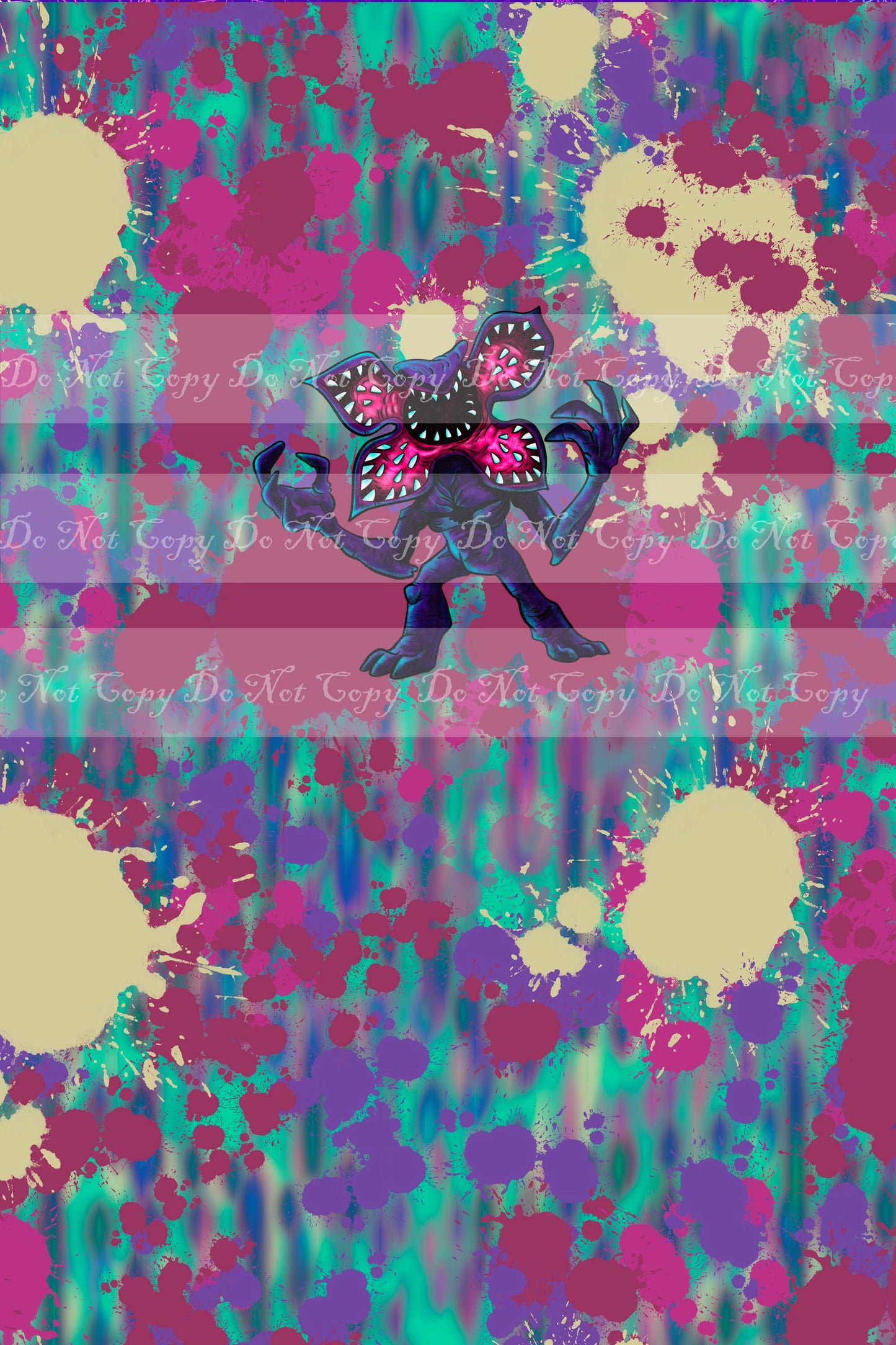 Preorder R39 - Stranger Things- Monster- Colorful (Child, Big kids, Adults)