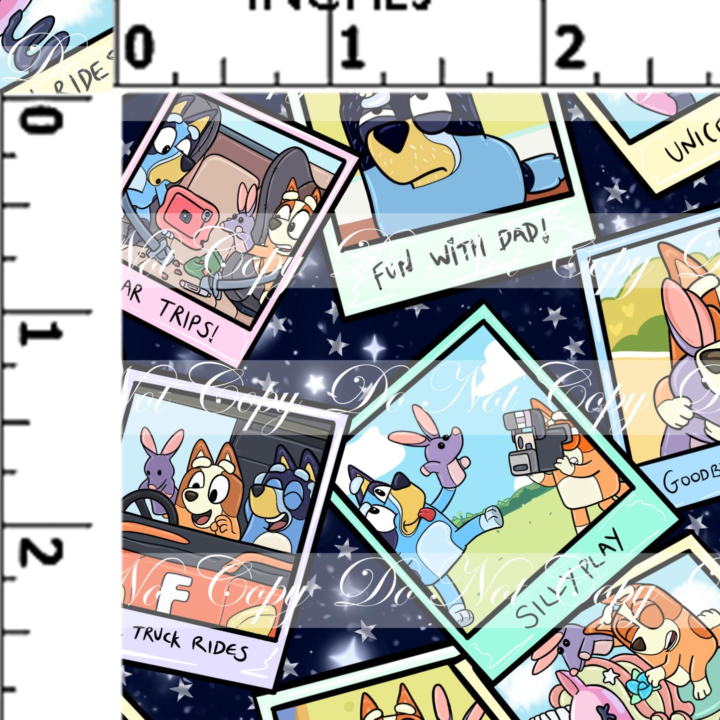 Preorder R52- Heelers Memories - Main Print - Small Scale (Navy)