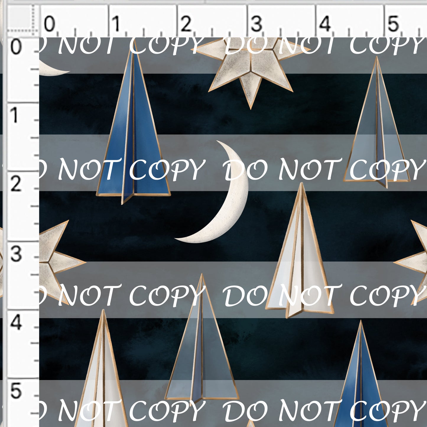 Preorder R39 - Warm Wishes- Origami Main Print- Small Scale