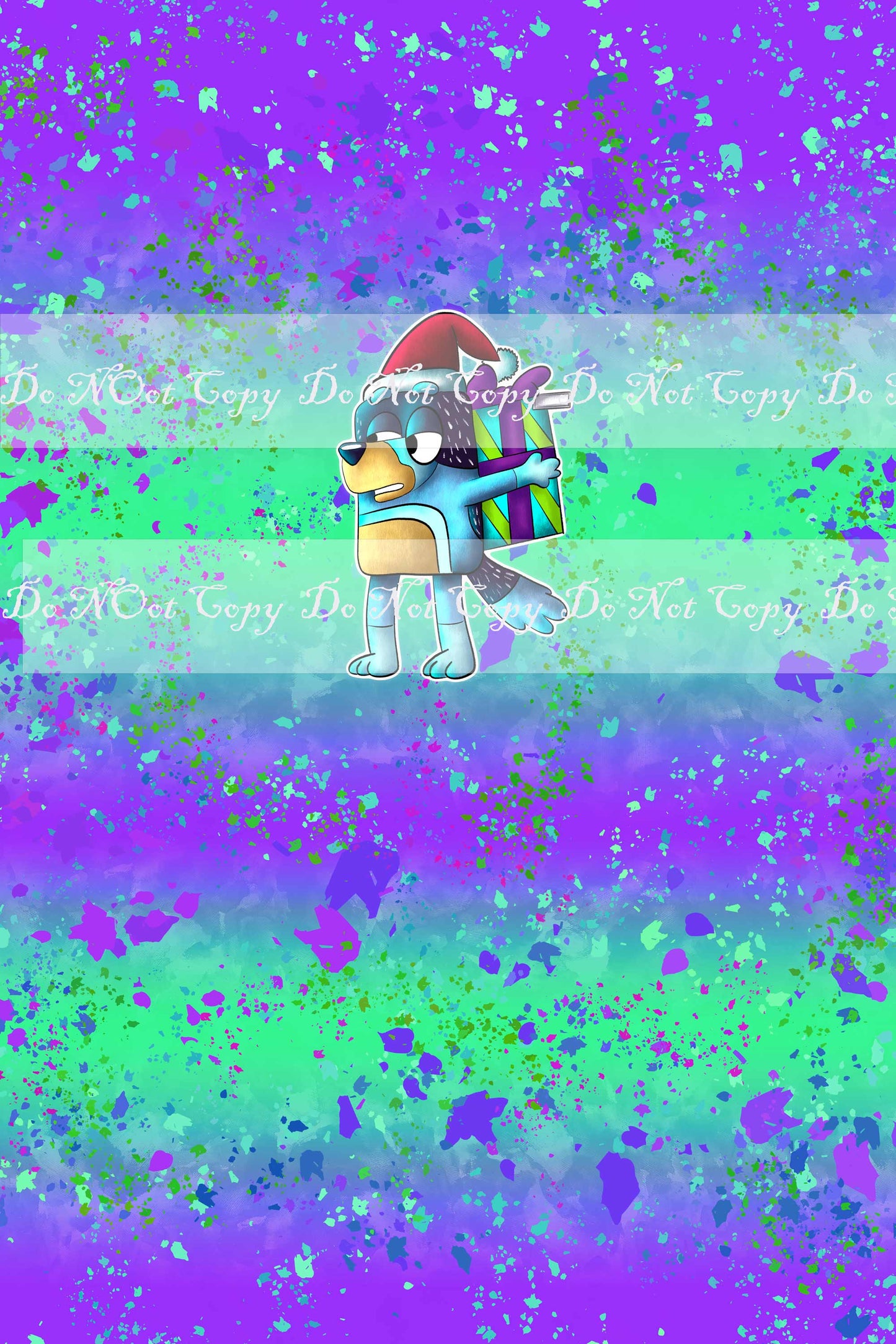 Special Preorder R41 - Papa and Presents Panels (Child, Big kids, Adults) Ombre Green