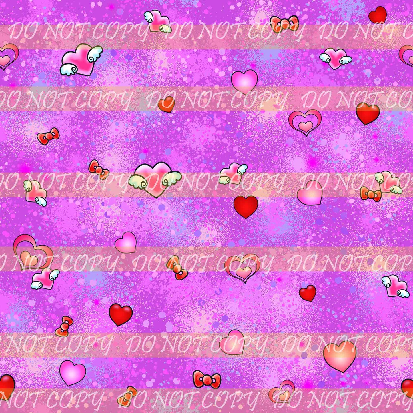 Preorder R31 Anywhere With You- Pinkish/ Purple Hearts Coordinate
