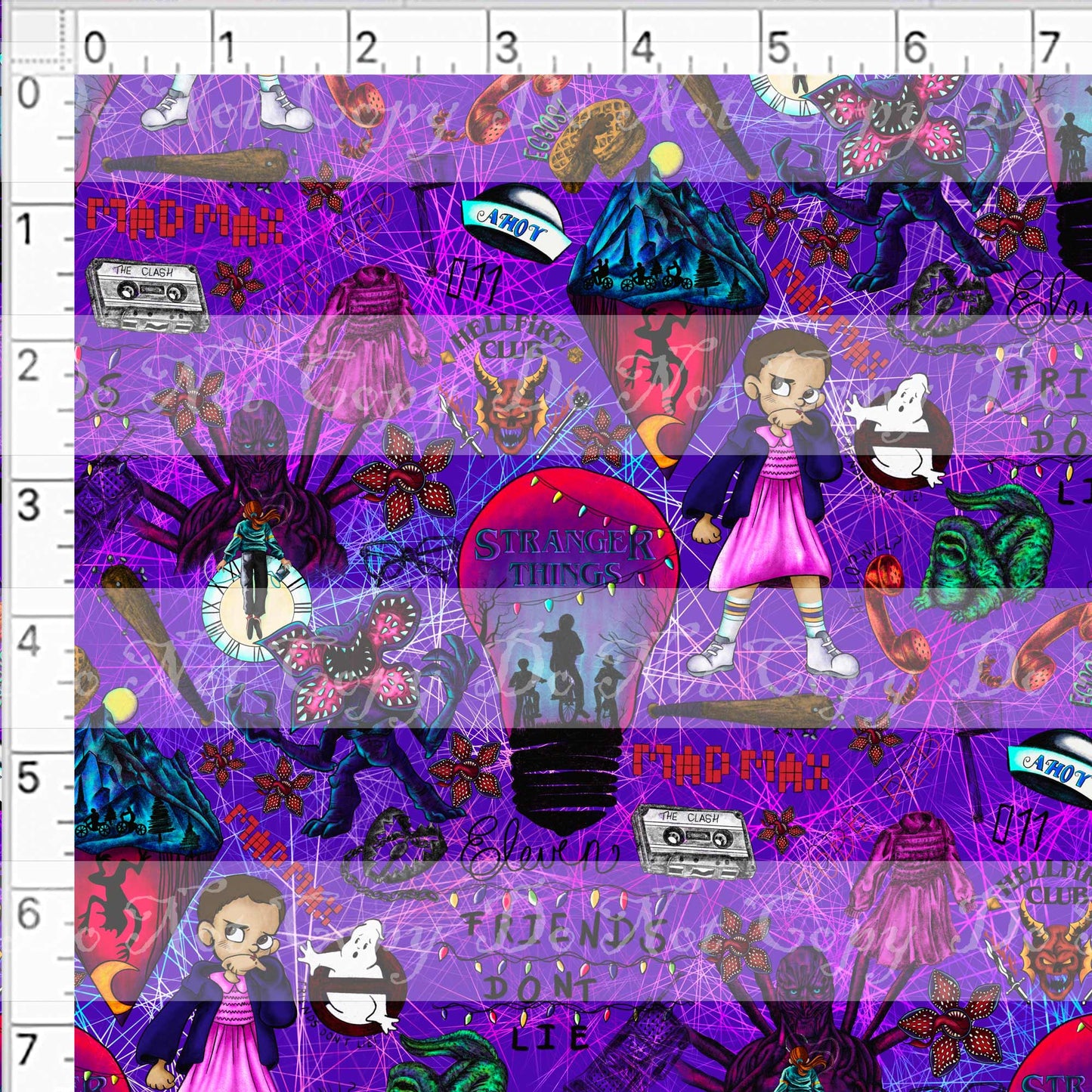 Preorder R39 - Stranger Things-Small Scale- Purple