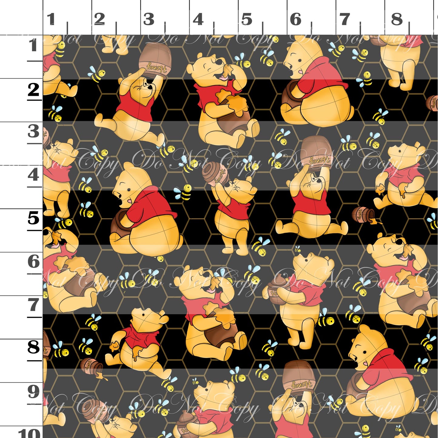 Retail Honey Bear - Gold Bear -Main Print