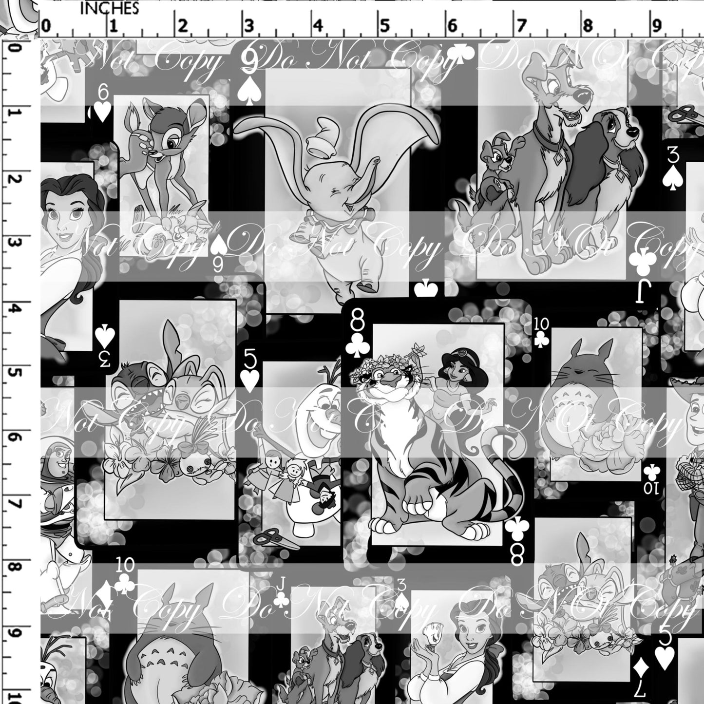 Preorder R51- The Deck- Main Print Regular Scale (Black and White)