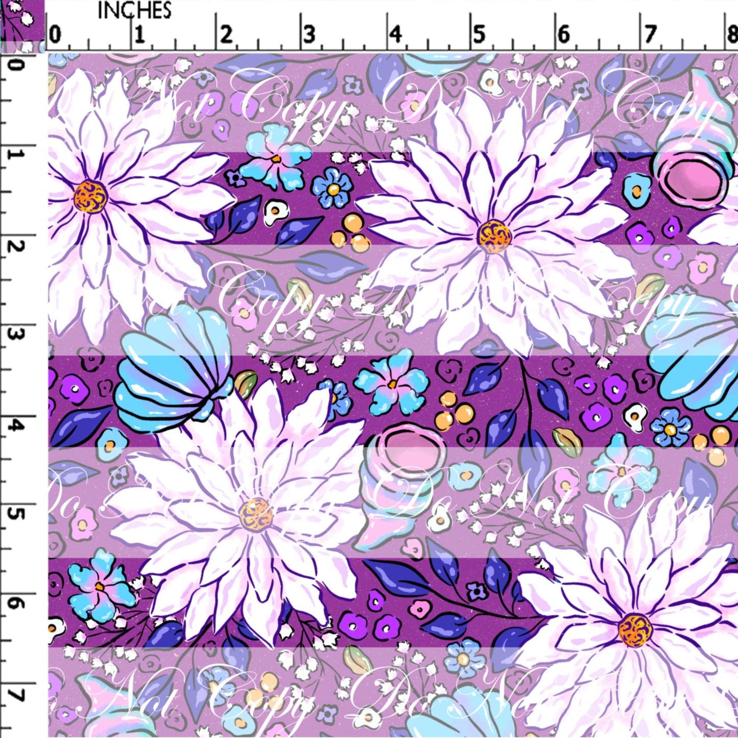 Preorder R51- Dainty Dahlia - Main Print - Regular Scale(Purple)