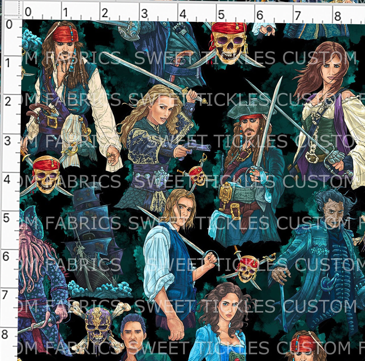 Preorder R38 -Pirates- Black Main Print- Regular Scale