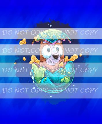 PREORDER R27- Puppy Adventures 2.0 -Blue- Adult Topper-Sleepytime