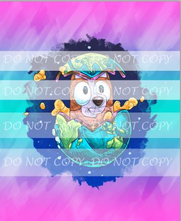 PREORDER R27- Puppy Adventures 2.0 -Colorful Pink- Adult Topper-Sleepytime