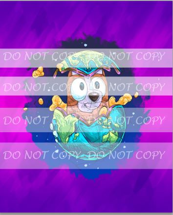 PREORDER R27- Puppy Adventures 2.0 -Purple- Adult Topper-Sleepytime