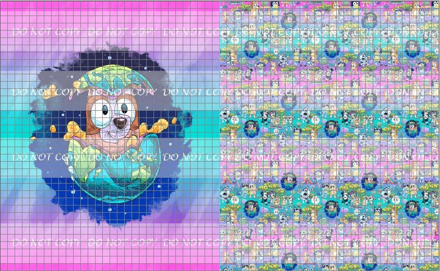 Retail Puppy Adventures 2.0 - Colorful Pink - Toddler Blanket Topper-Sleepytime